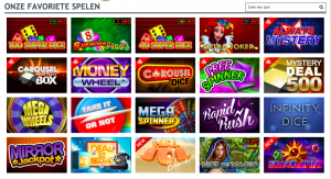 Carousel.be casino games