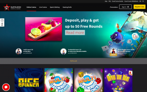 Napoleongames.be bonus