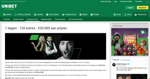 Unibet.be Prize Drop